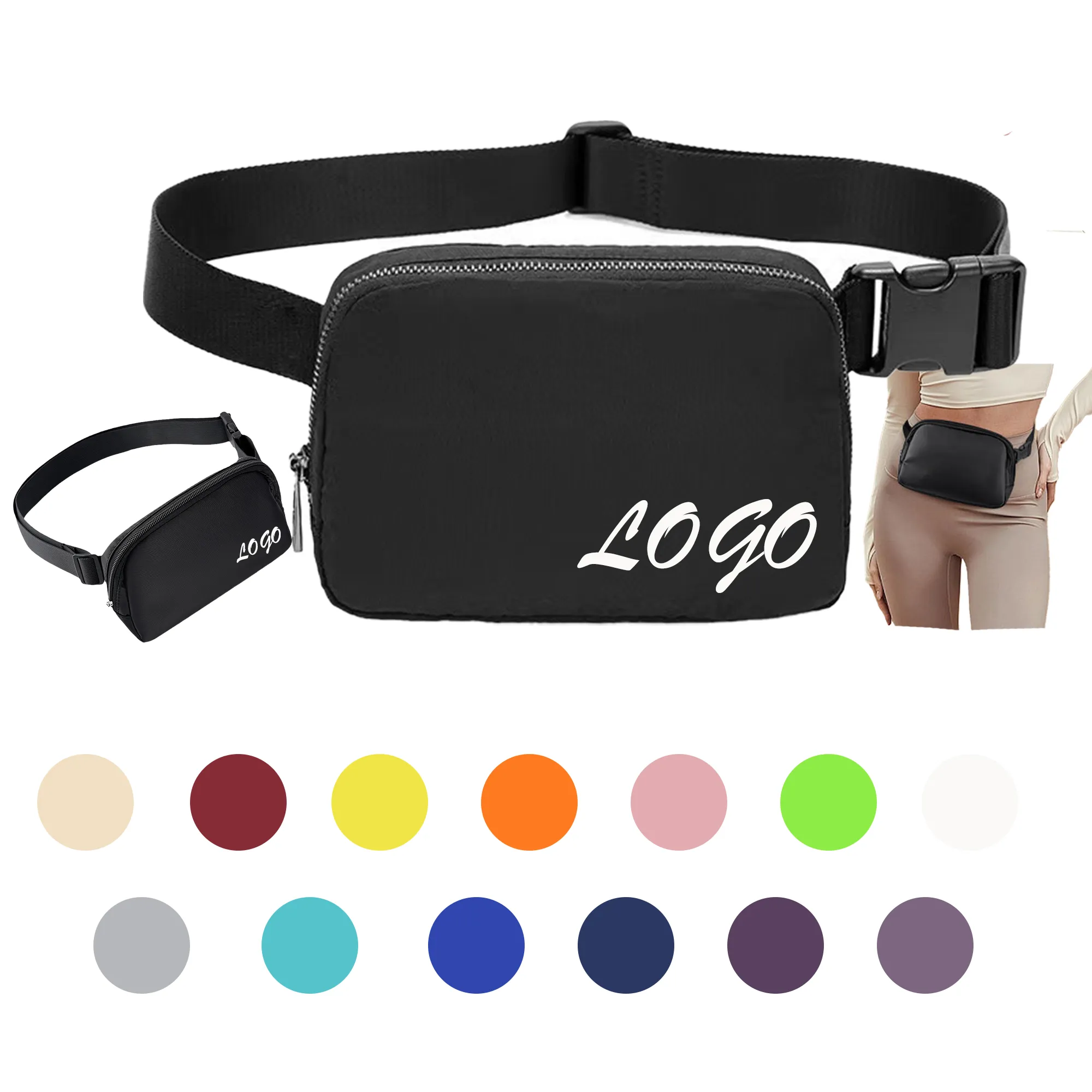 Adjustable Fitness Crossbody/Wasit Bag 18