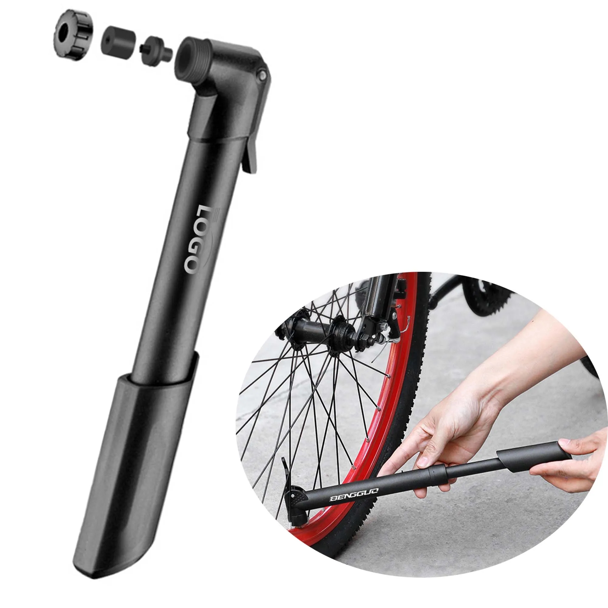 Portable Mini Bike Pump 3