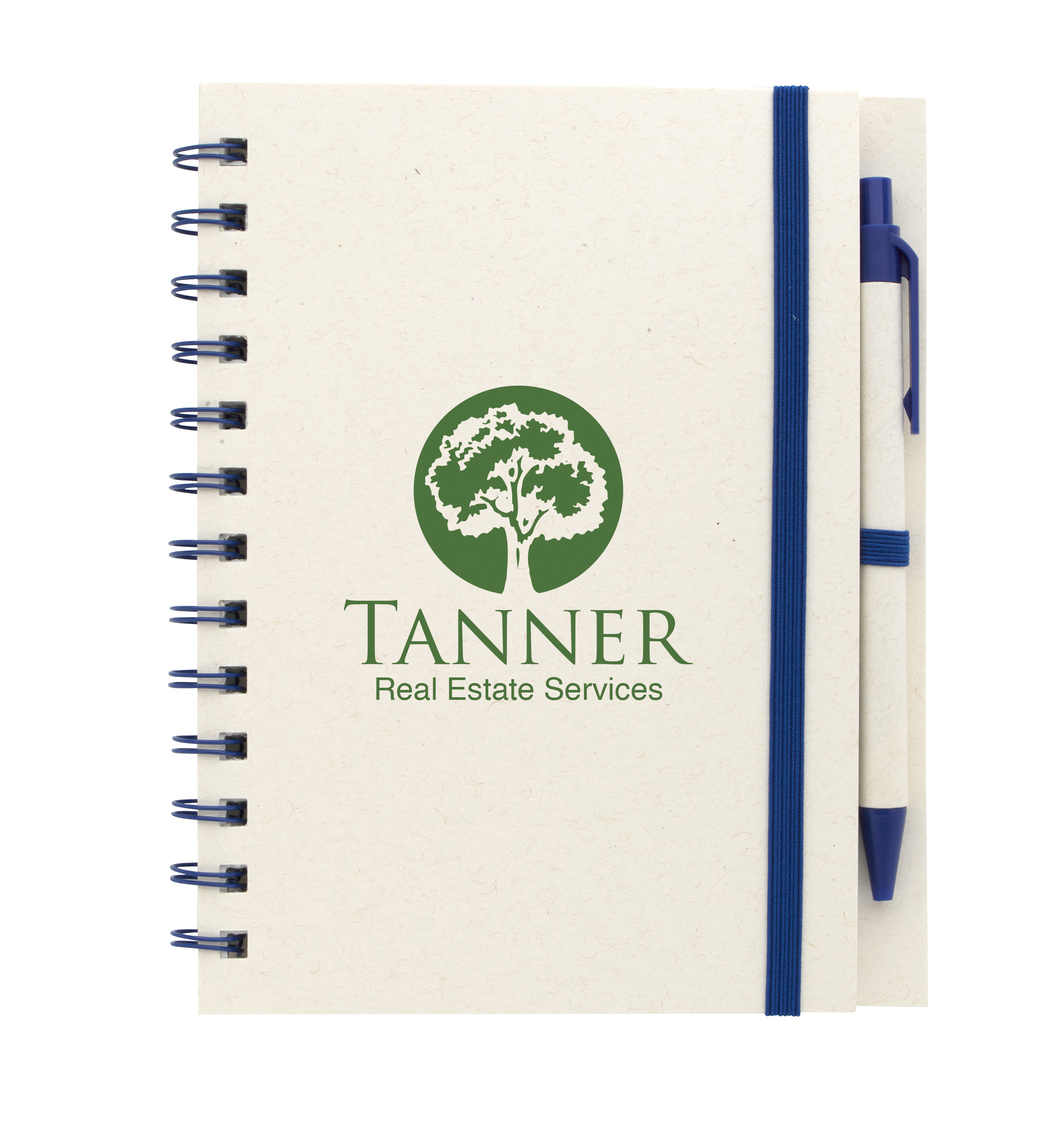 Good Value™ BoC Recycled Paper Spiral Notebook with Pen 5