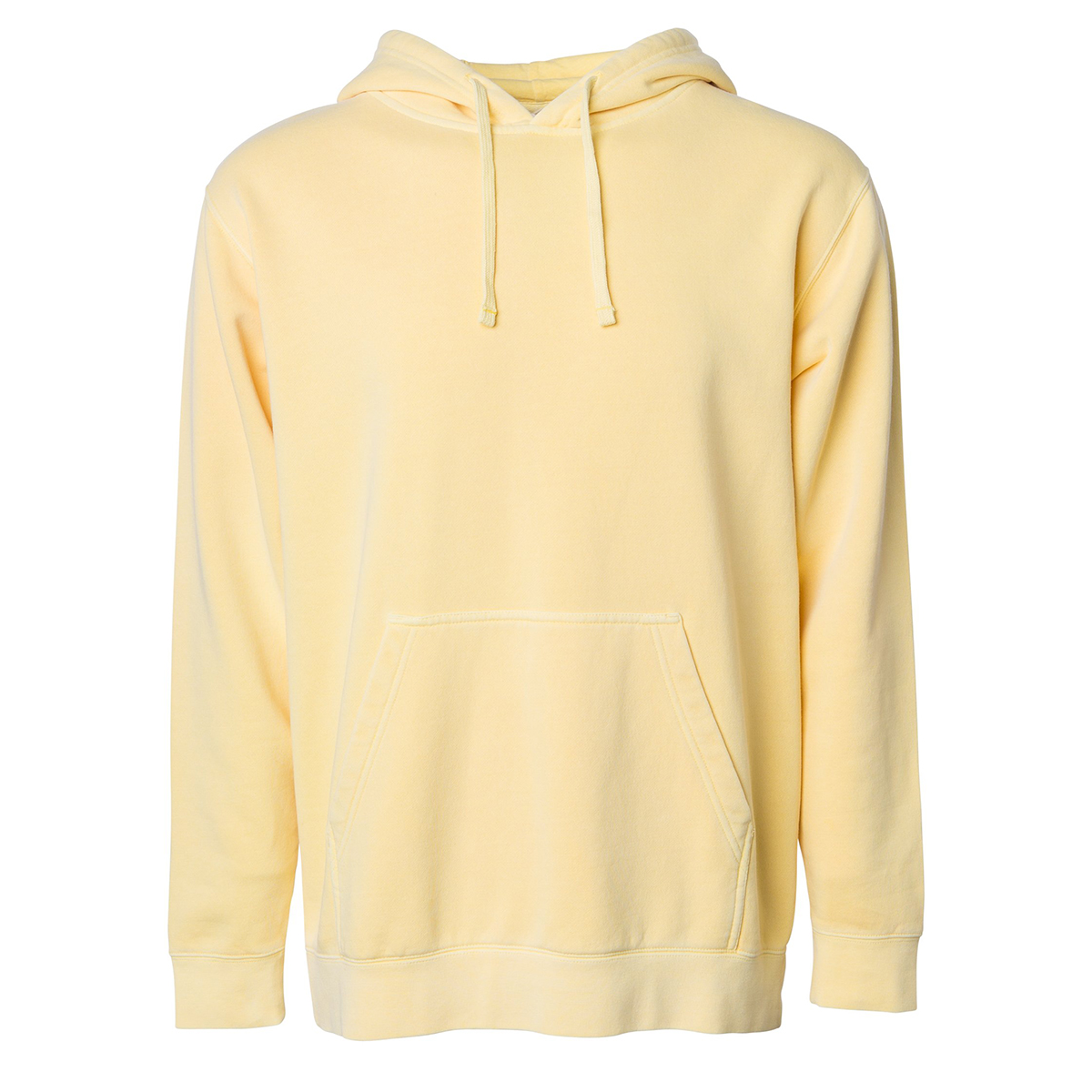 Independent Trading Company Unisex Midweight Pigment Dyed Hooded Sweatshirt 8
