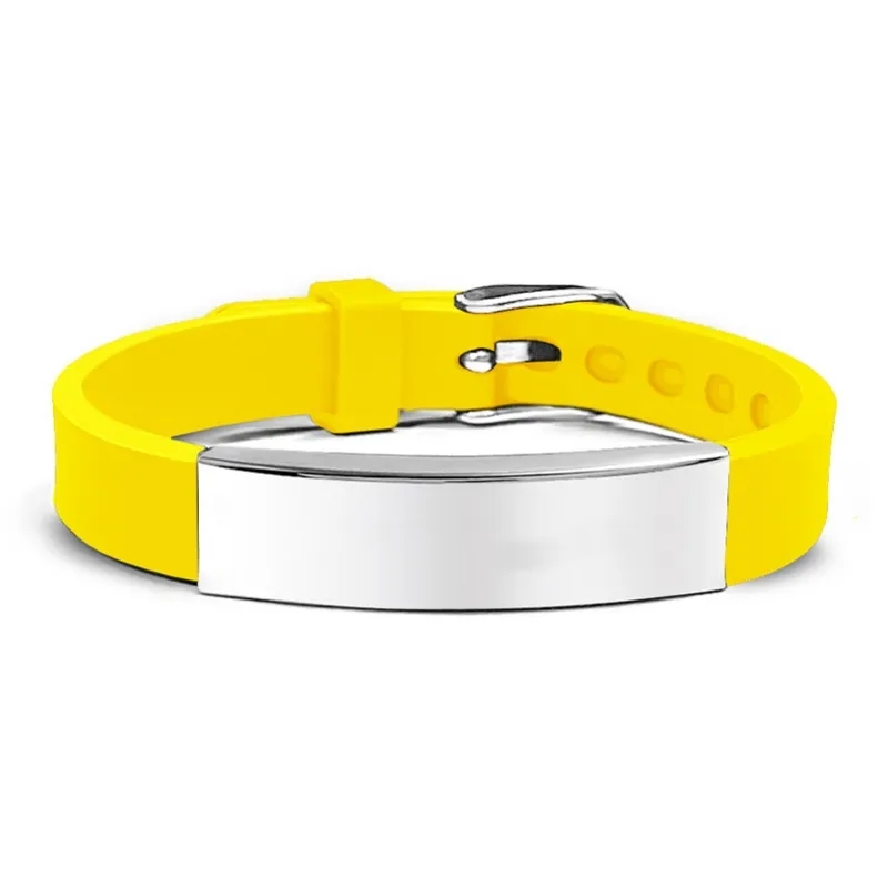 Stainless Steel Silicone Bracelet 1