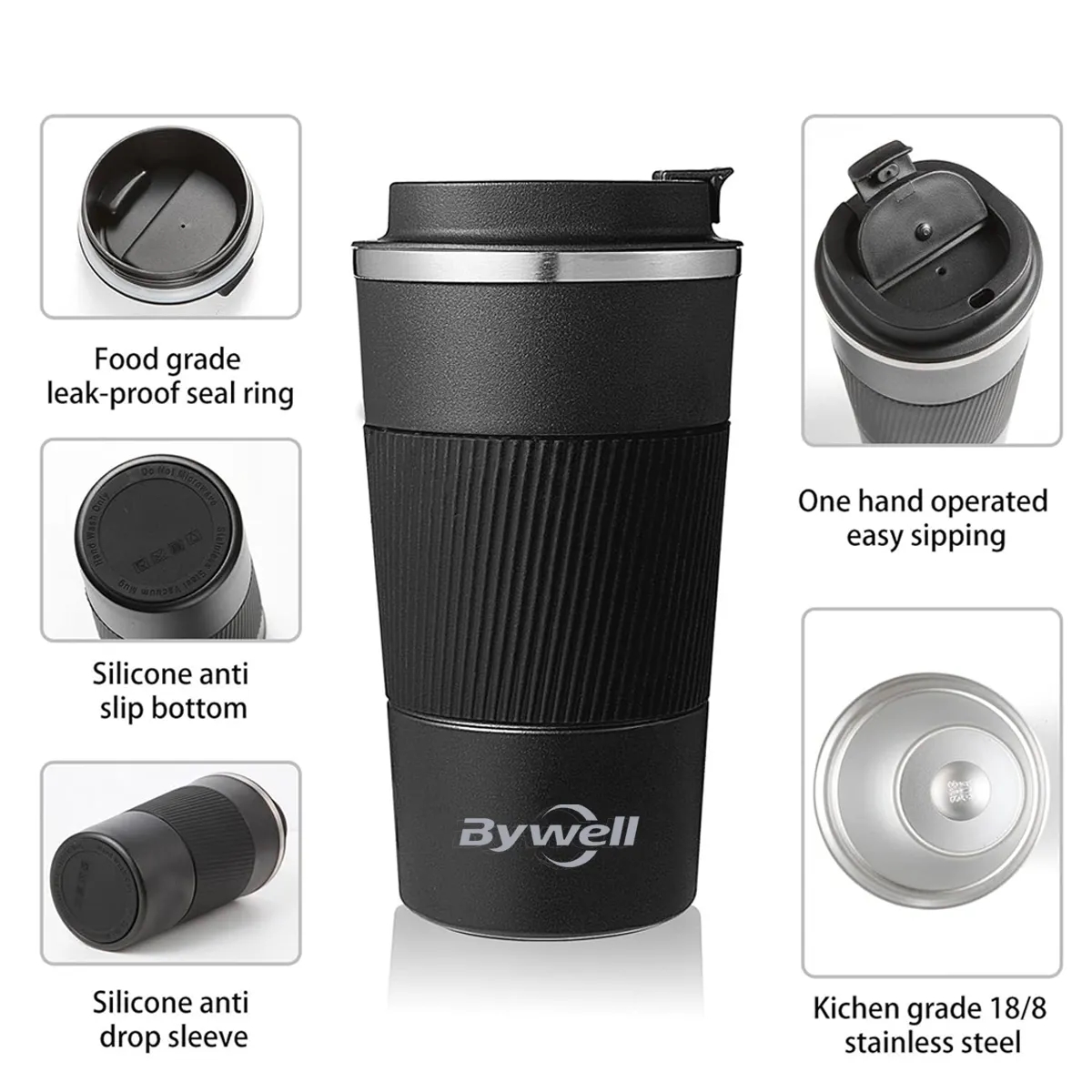17oz Stainless Steel Vacuum Insulated Tumbler 1
