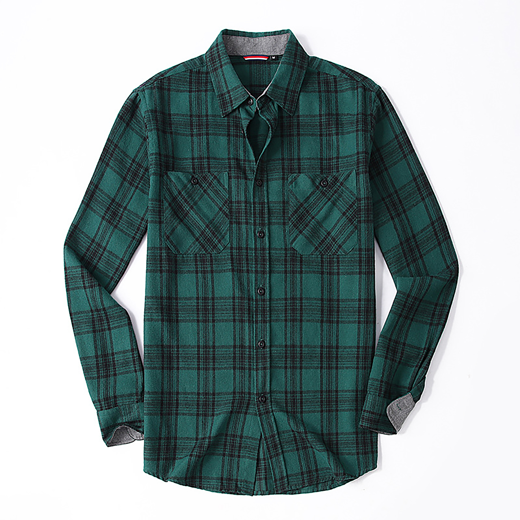 Men's Flannel Plaid Shirt 17