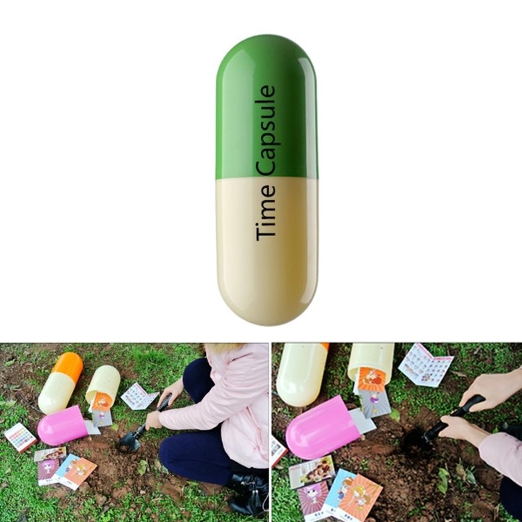 Big Pill Shape Time Capsule 2