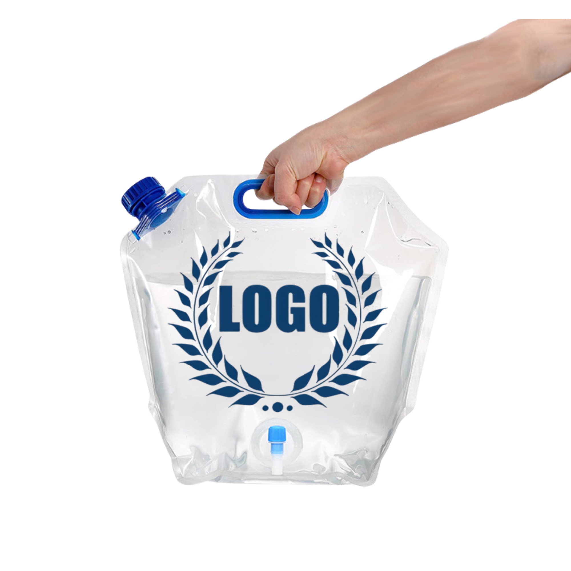 10l Outdoor Portable Folding Water Bag Faucet 2