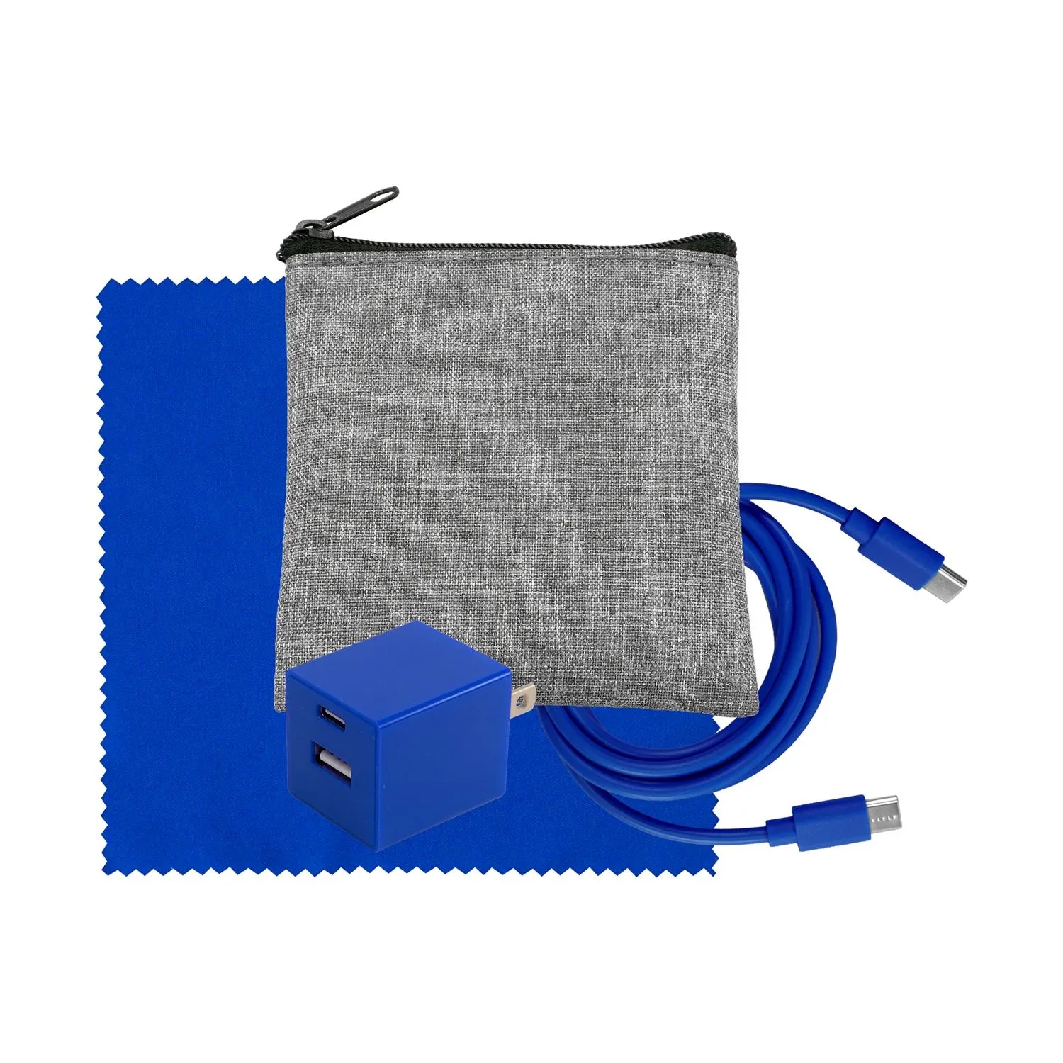 Recycled A+C to C Cable, Wall & Cloth Set 24