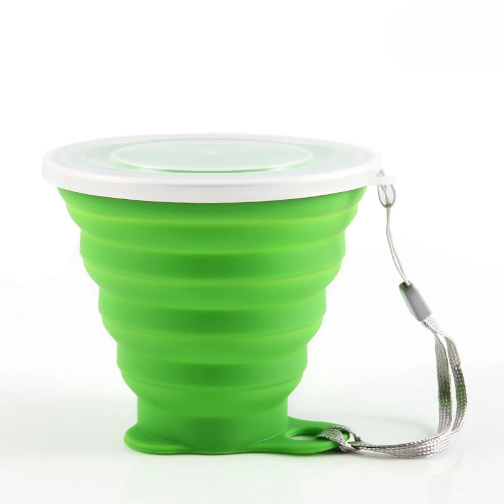 9oz Silicone Collapsible Travel Water Cup MOQ20 6