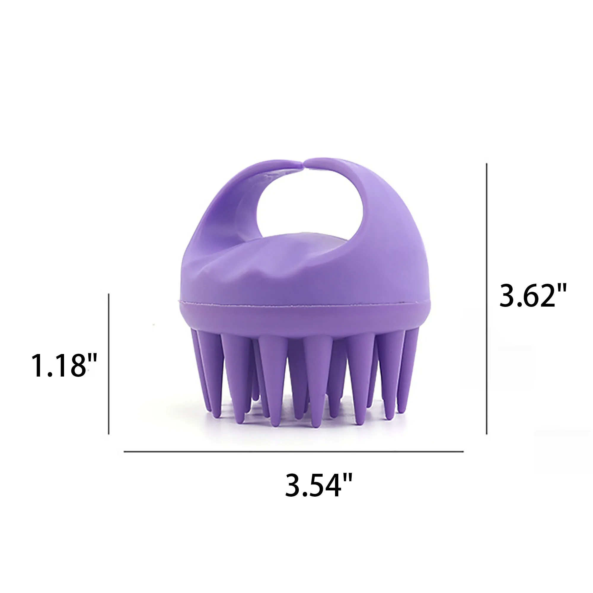 Soft Bristles Shampoo Brush Hair Scalp 1