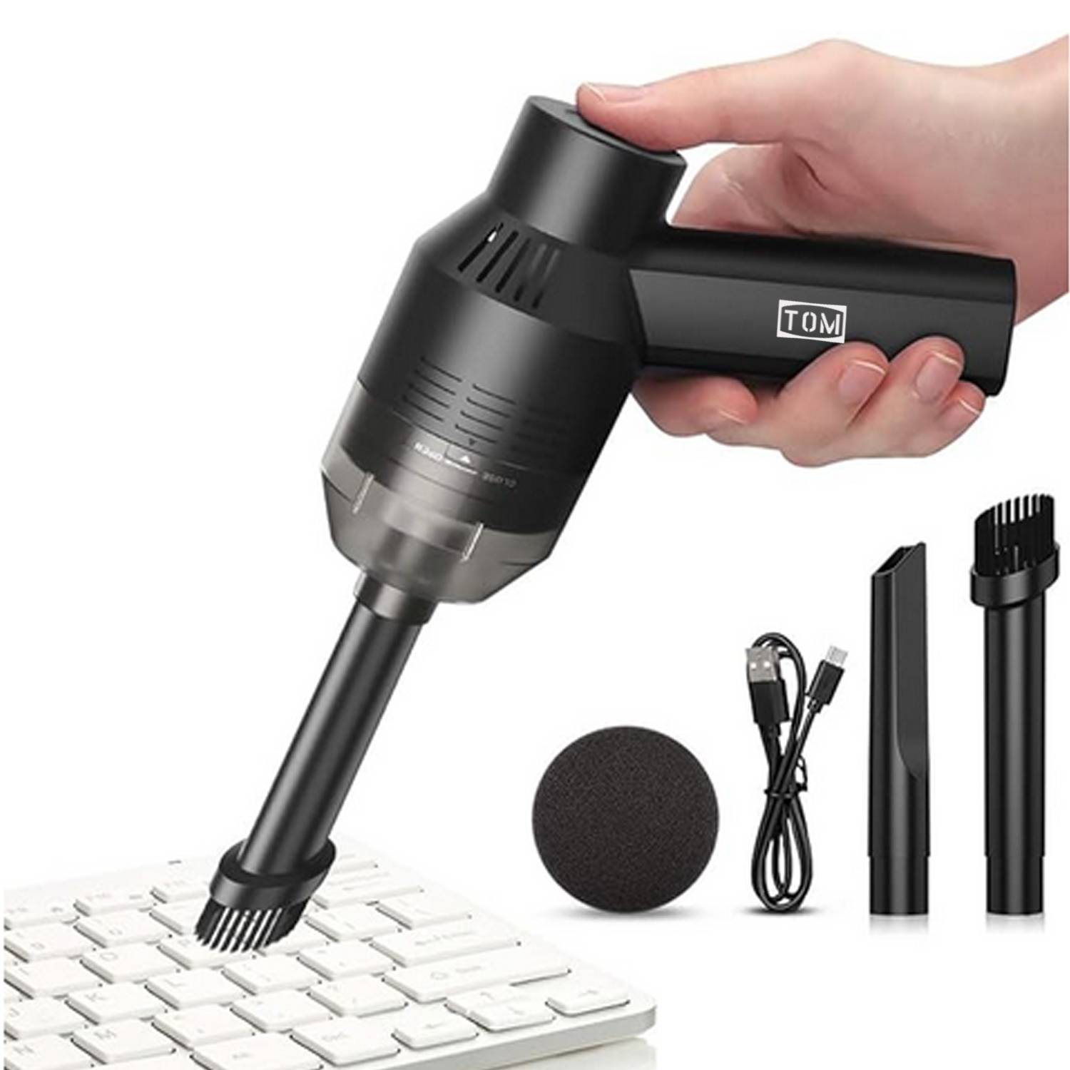 Mini Portable Wireless Charg Small Handheld Vacuum Cleaner 1
