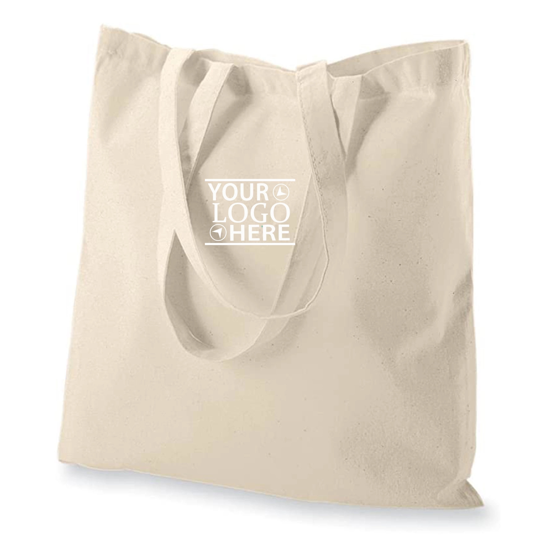 Burlap Tote Bag With Bamboo Handle 3