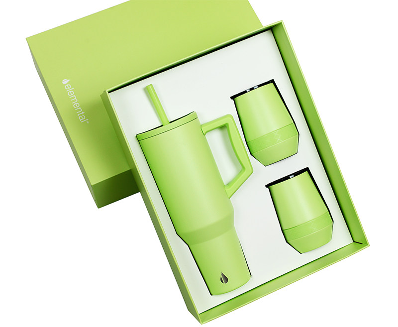 Elemental® Gift Set 40oz Commuter Tumbler and 10oz Recess Stemless Tumbler 2
