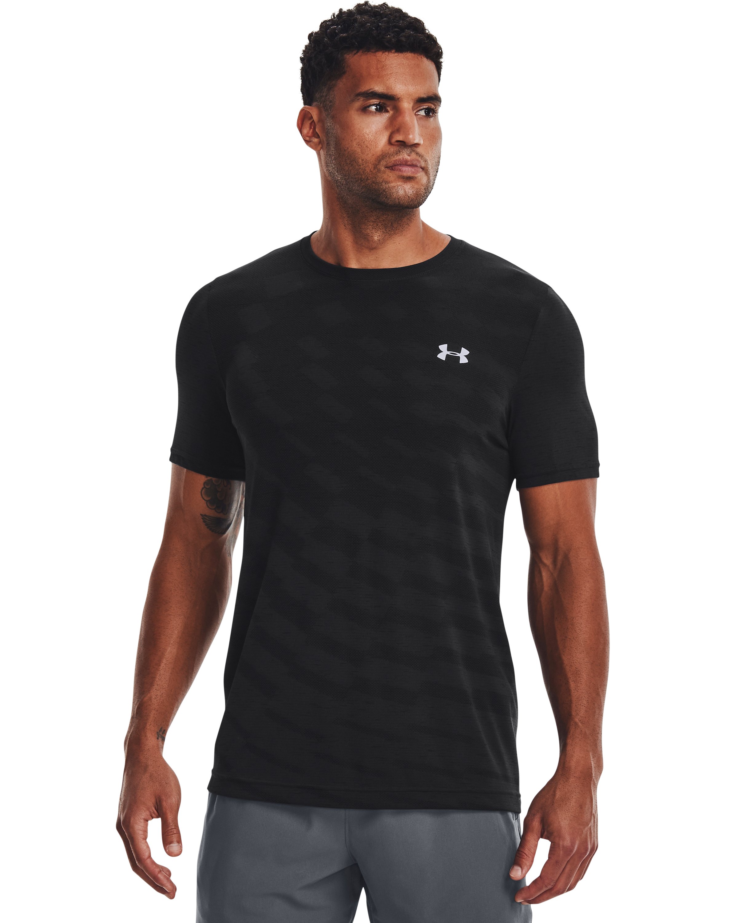 UA Seamless Radial Men's Short Sleeve 4