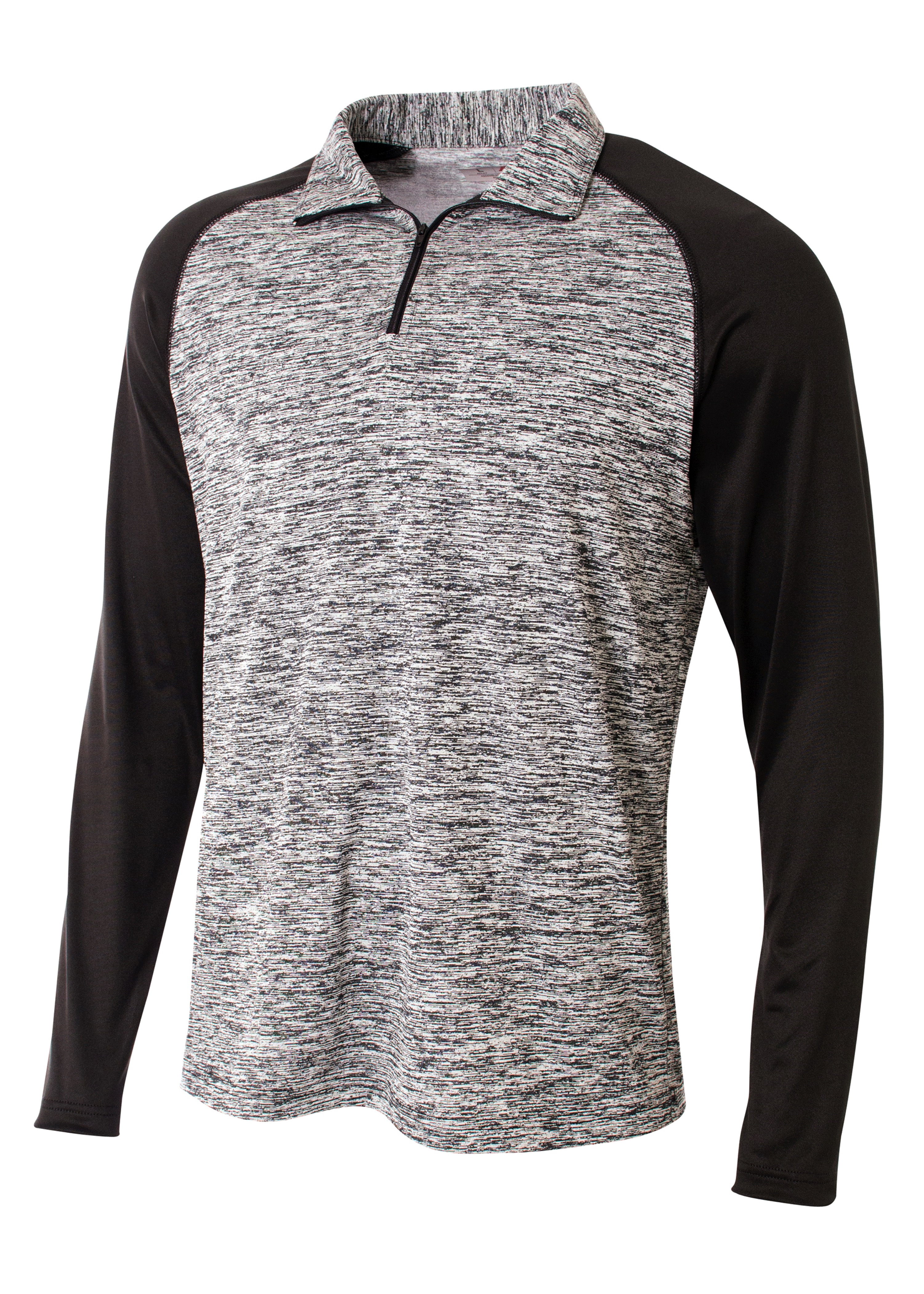 A4 Youth Quarter Zip Space Dye 5