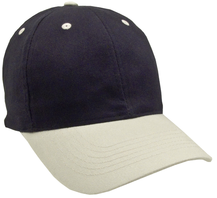 2-Tone Brushed Cotton Twill Cap 21
