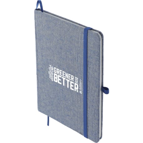 FSC® Mix 5" x 7" Recycled Cotton Bound Notebook 18