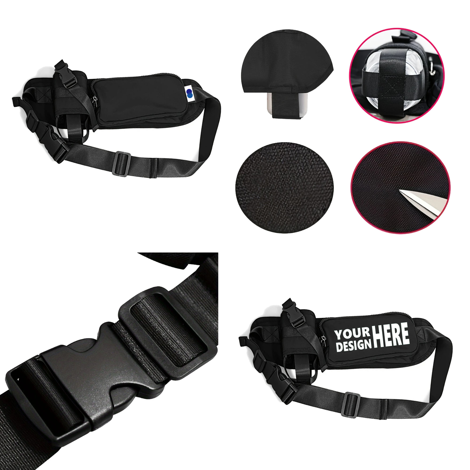 MOQ100 Fitness Waterproof Crossbody Bag 2