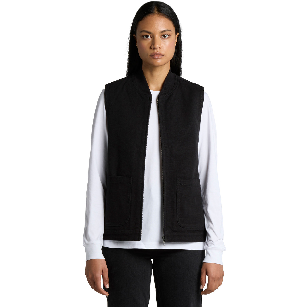 Wo's Canvas Heavy Vest | 4528 3