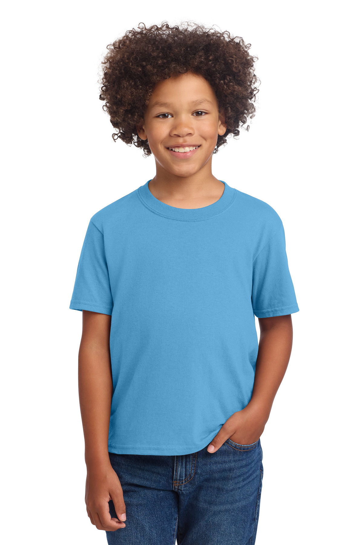 Port & Co Youth Core Cotton DTG Tee PC54YDTG 14
