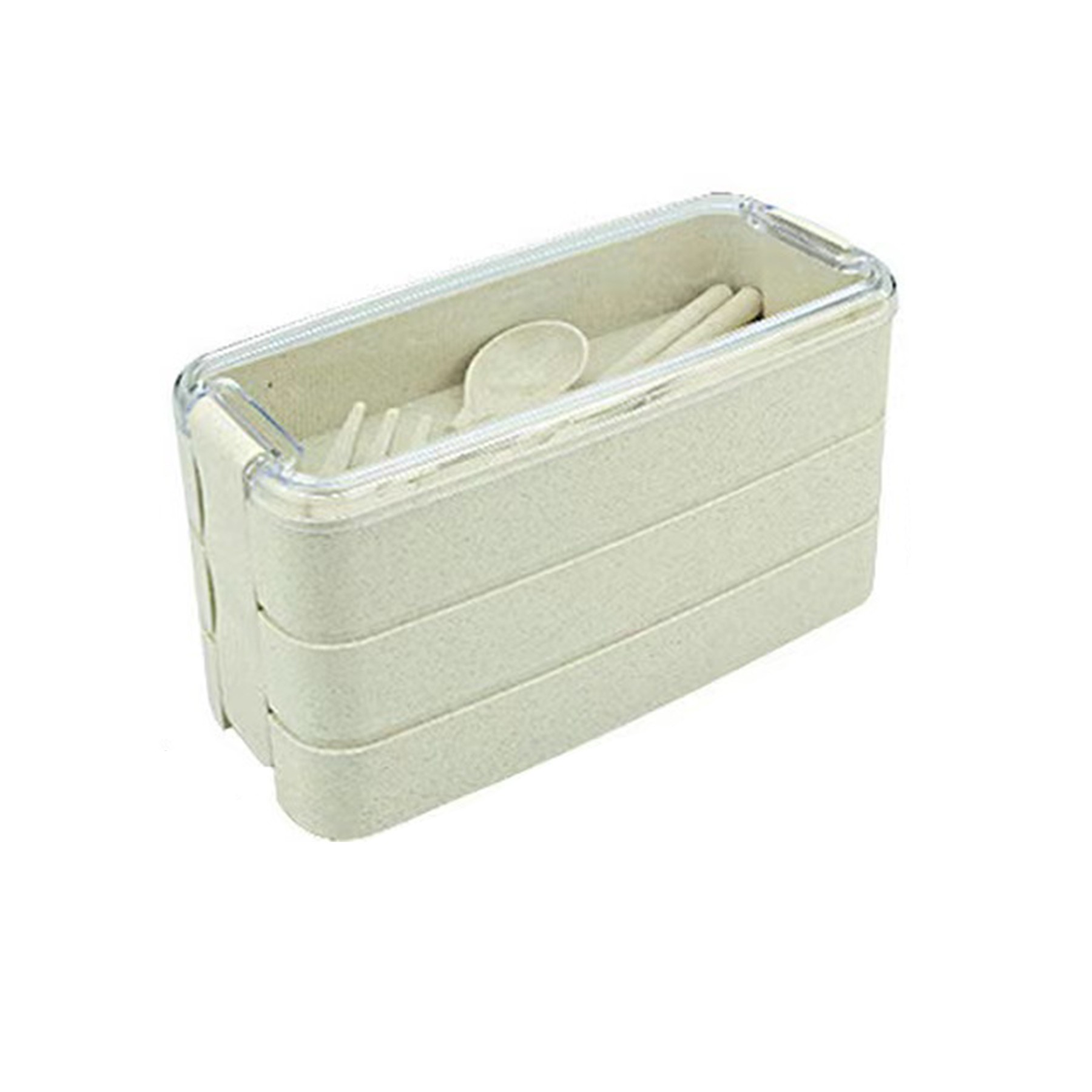 3-Layer Wheat Straw Lunch Box 2