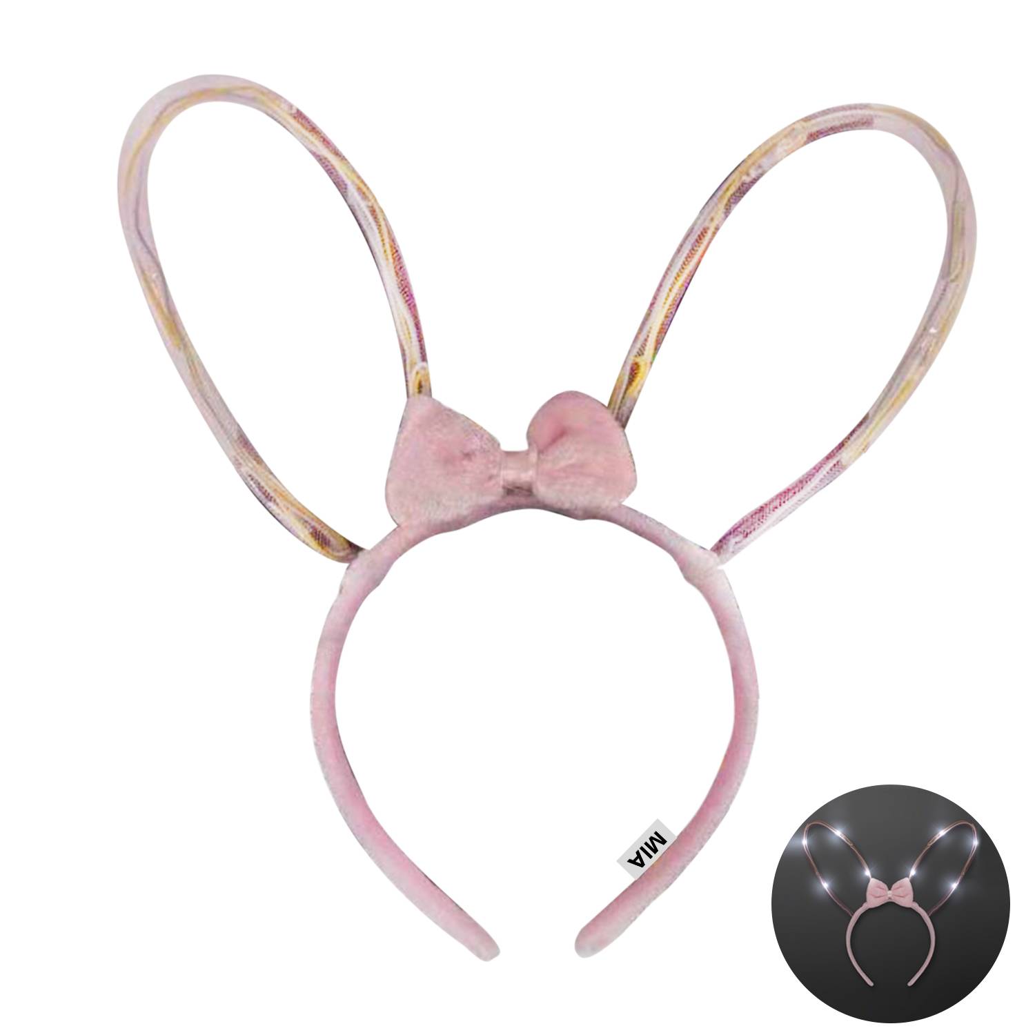 Light Up Bunny Ears Headband 2