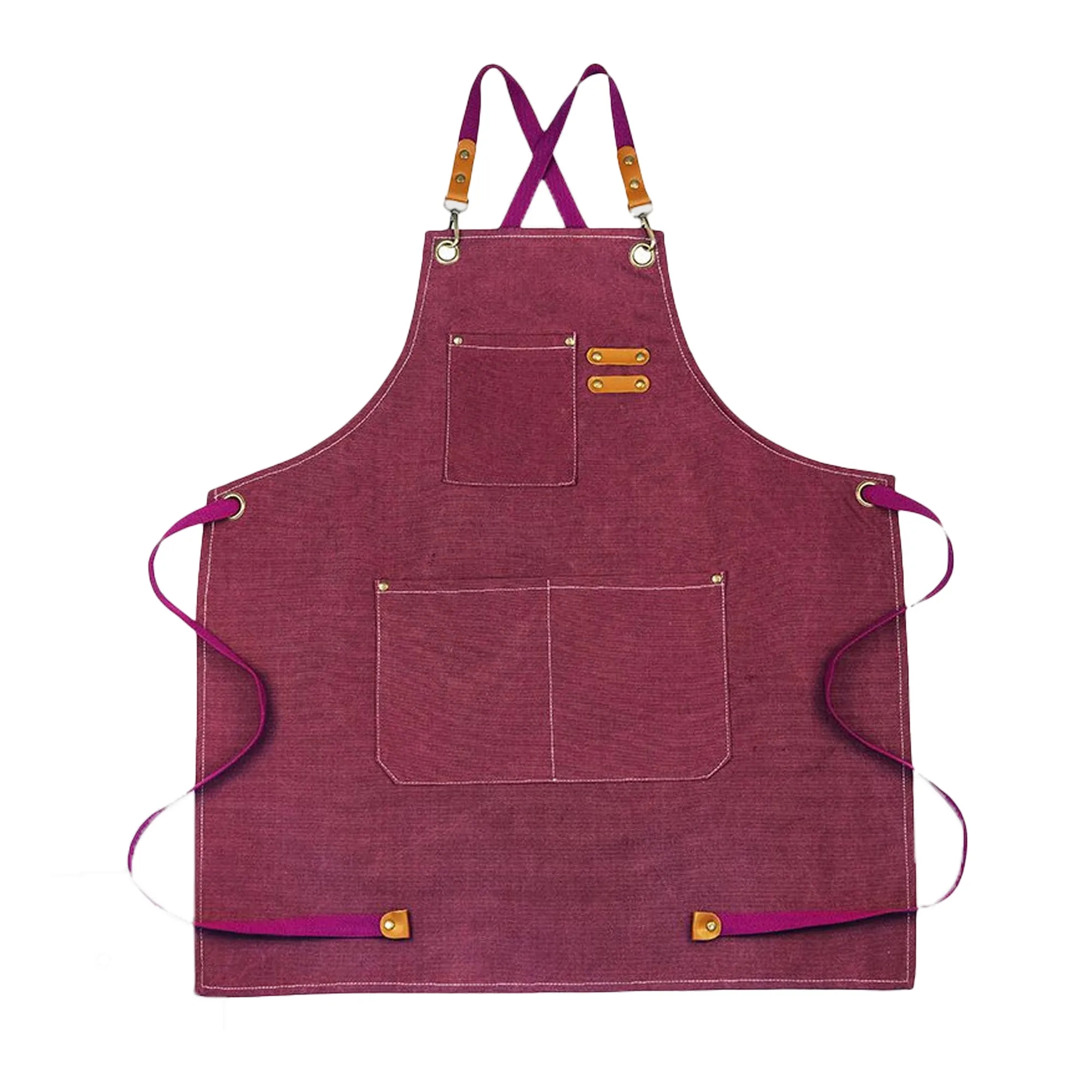 Cotton Canva Chef Grill Apron MOQ20 8