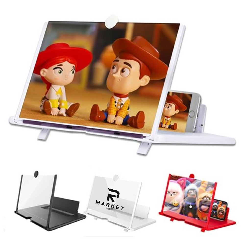 3D HD New Phone Holder Screen Amplifier high-definition zoom optical technology 4