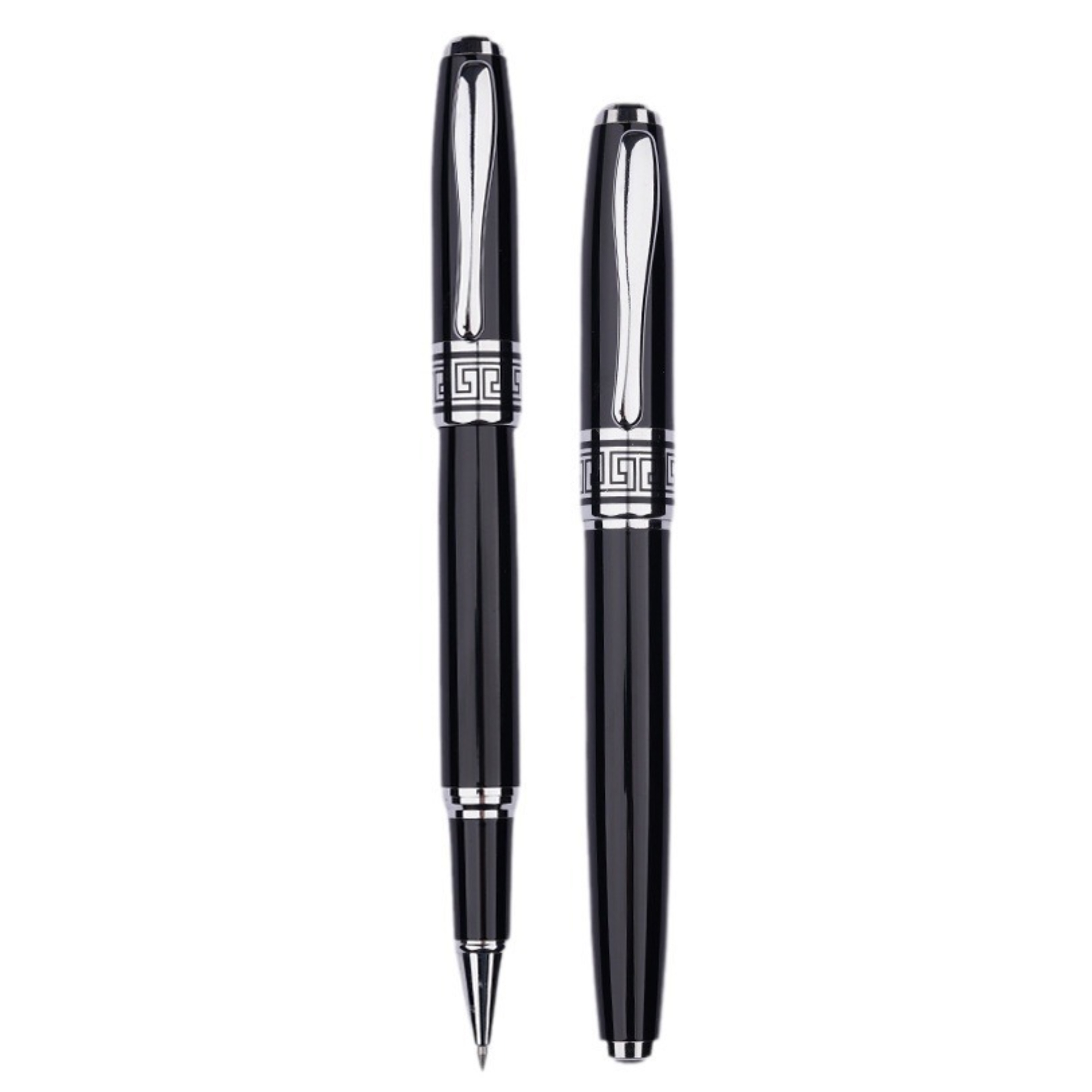 Metal Engraving Custom Gift Roller Ballpen Ballpoint Pen Set 3