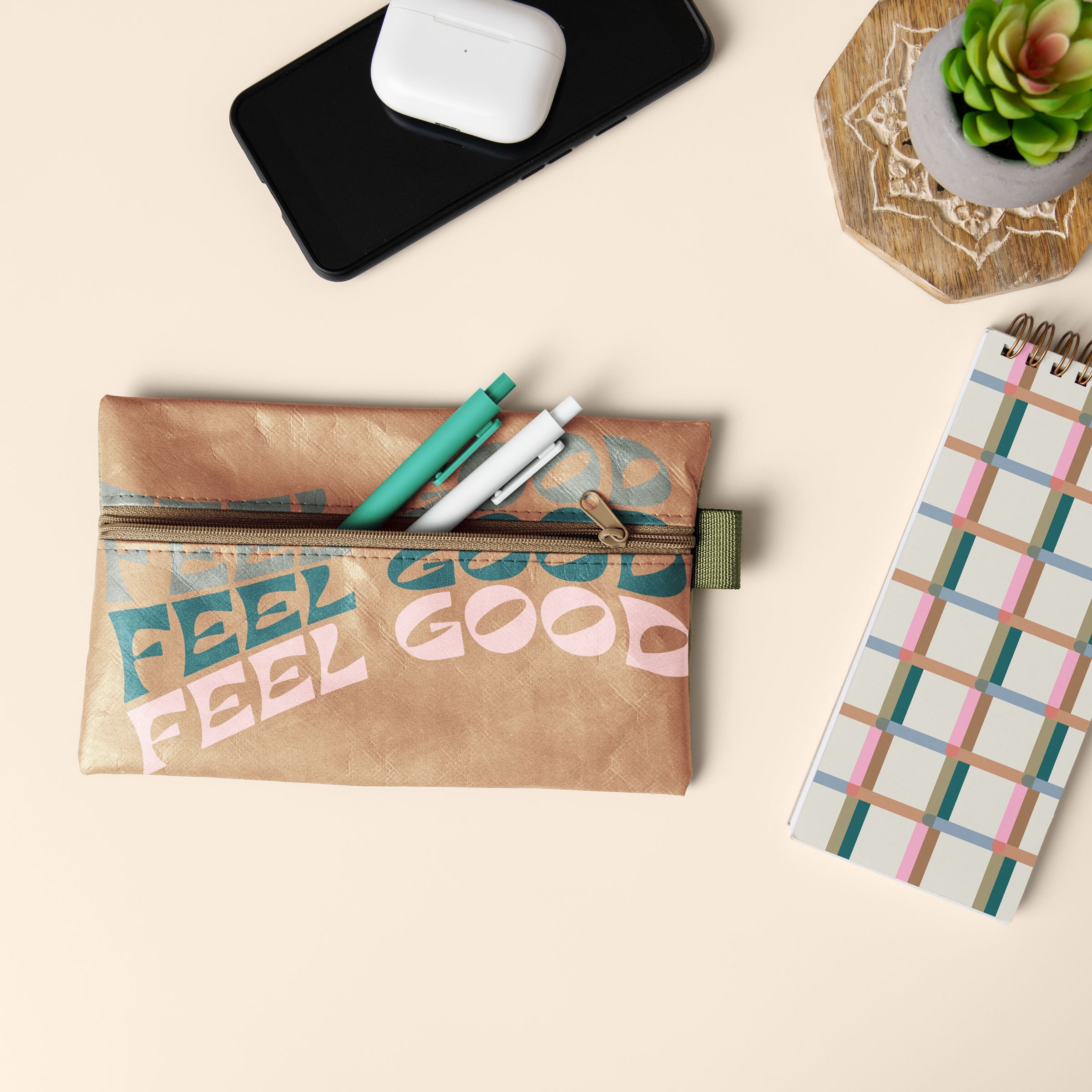 ZIP FRONT POUCH - DURATEK - SMALL