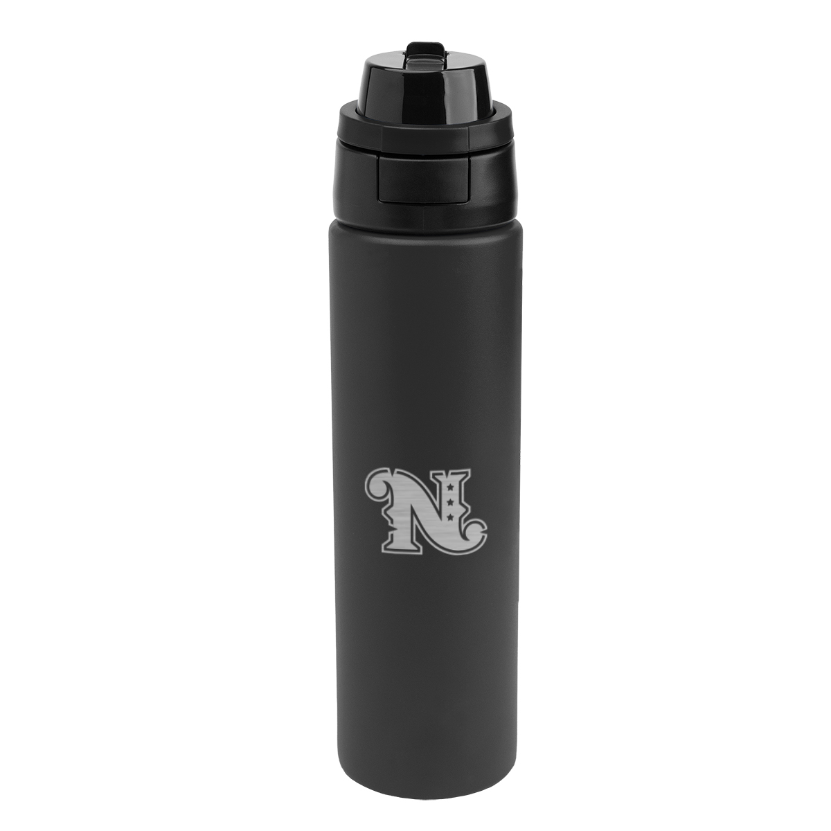32 Oz. Pop Sip & Chug Recycled Single Wall Stainless Steel Bottle, custom water bottle with logo imprint 4