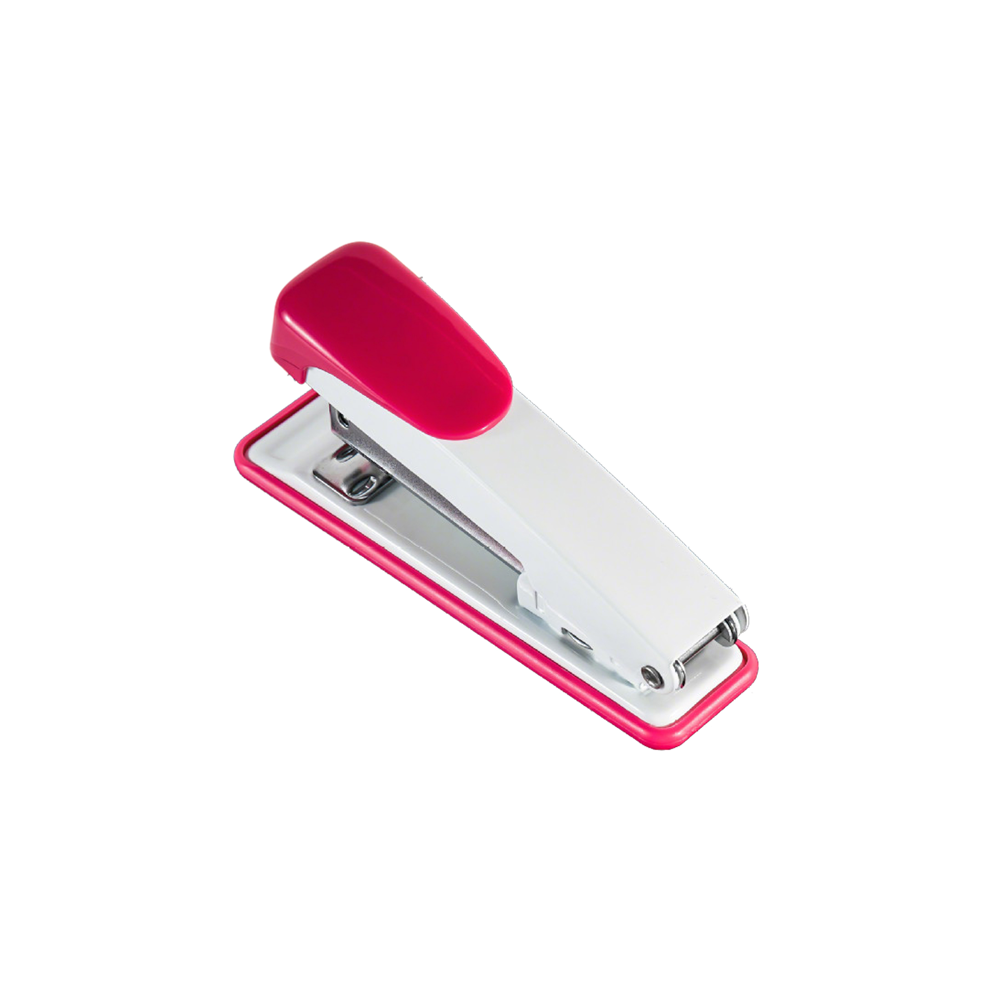 Plastic Stainless Steel Office Stapler With Rotating Head 4.4" x 1.3" x 2.4" 3