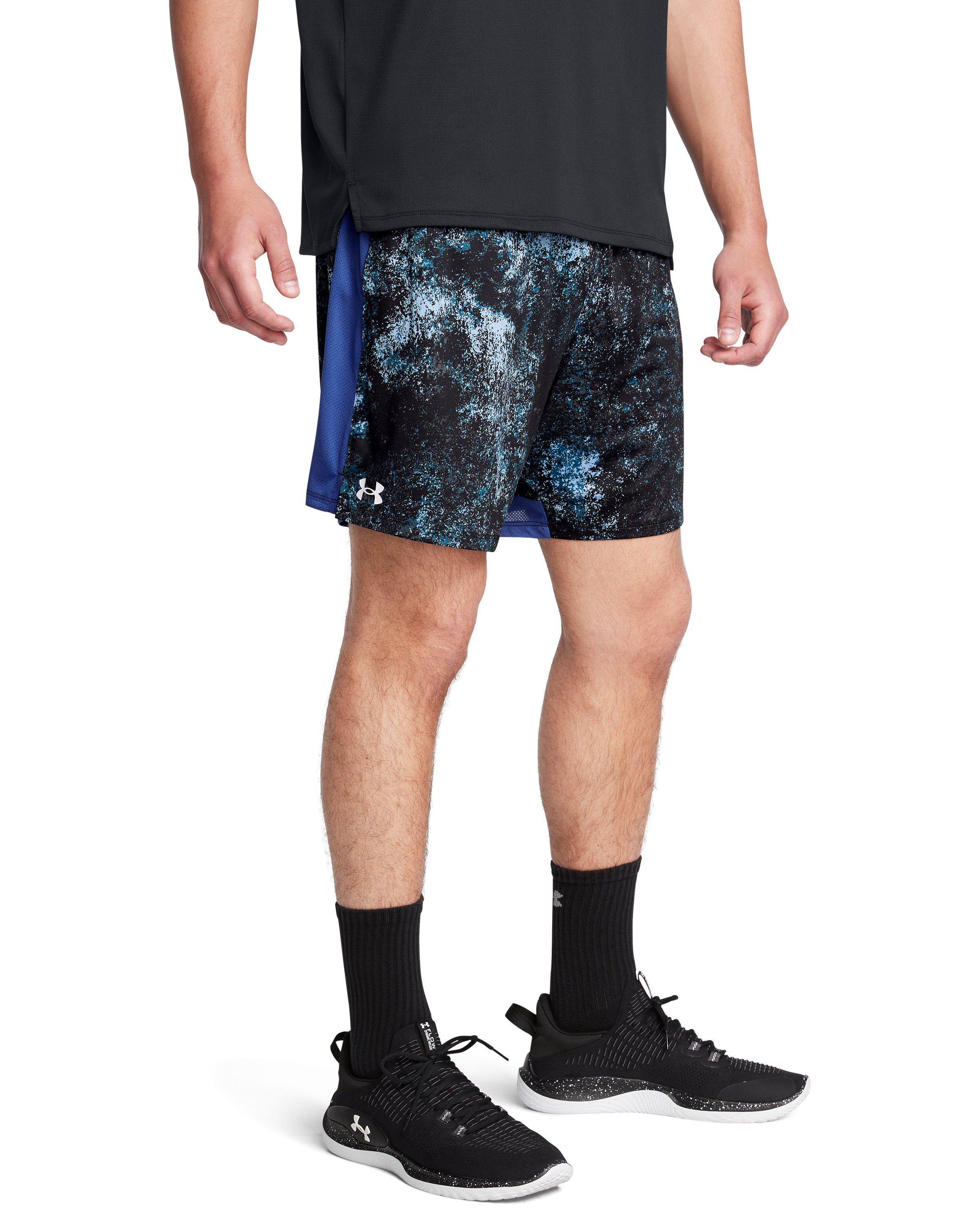 UA Tech Vent Printed Men's 7 Shorts 3