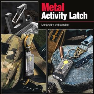 Multi-Functional Keychain Light LED Rechargeable Type-C Magnetic 4