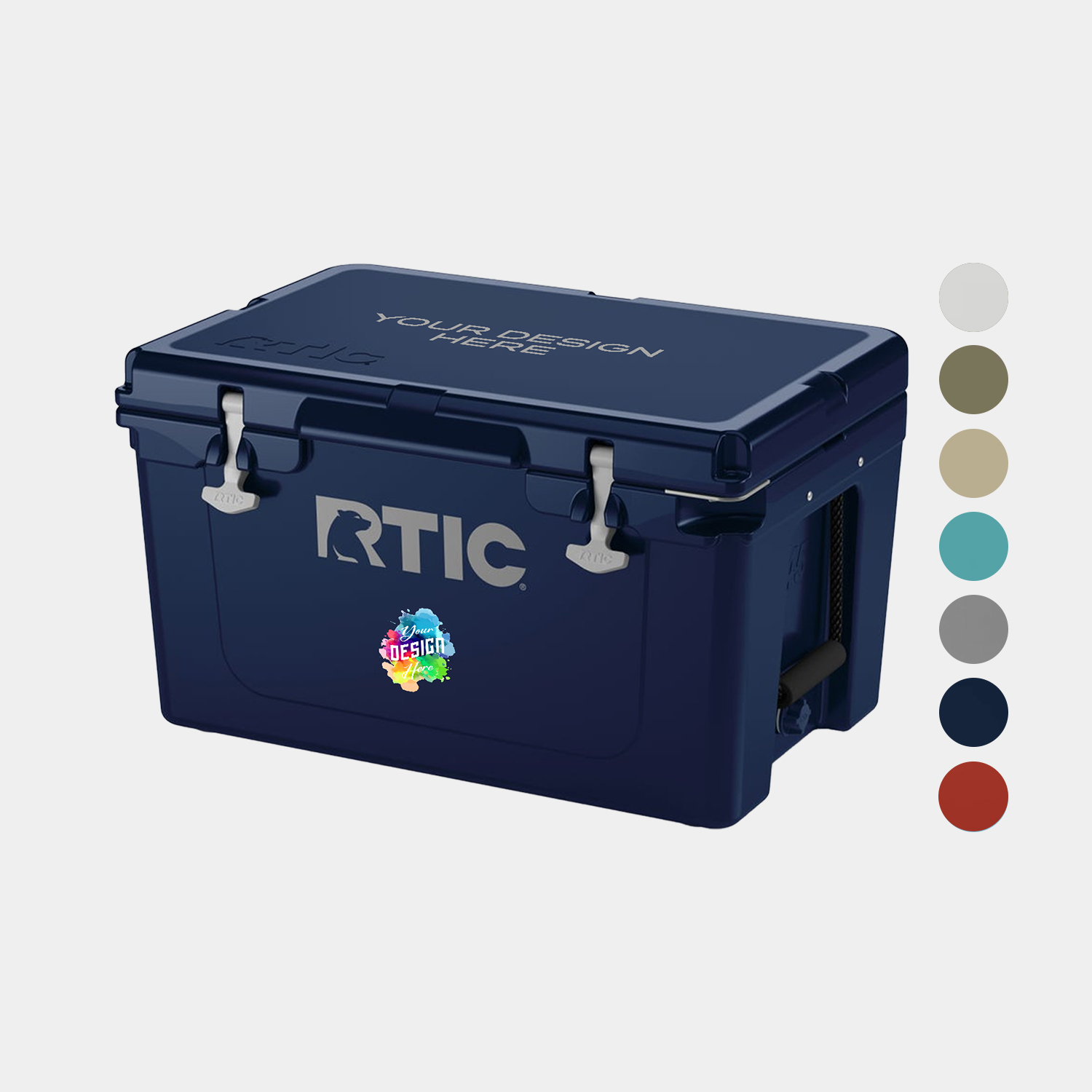 45 QT RTIC® Insulated Ultra-Tough Cooler Ice Chest (26" x 15.5") 2