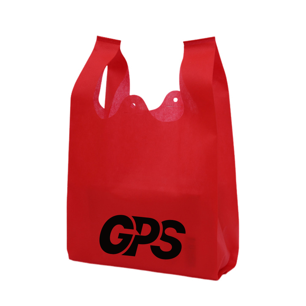 19 5/8 " Non woven T-Shirt Shopping Bags 6