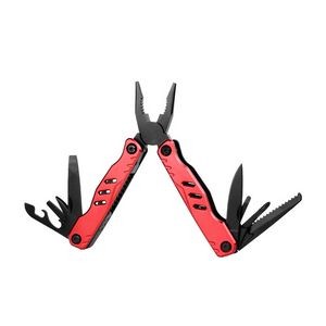 Sleek Silver Multi Pliers Tool Kit With Convenient Clip 29