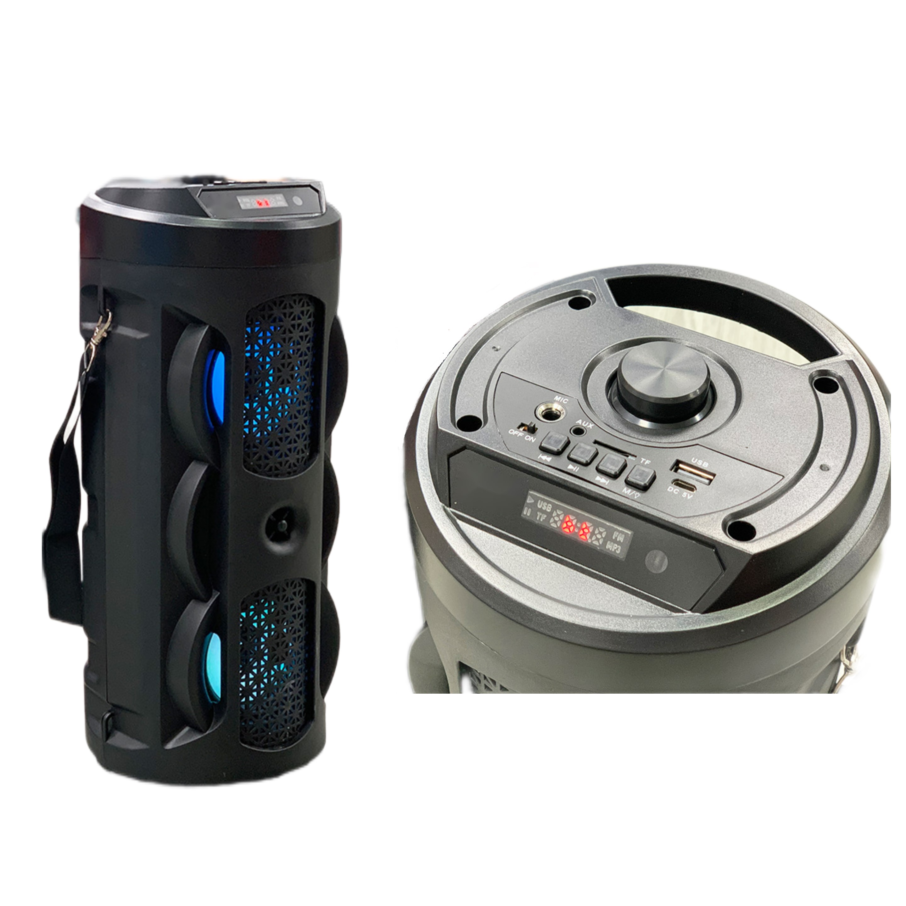 Multi Media Wireless Speaker with Strap (direct import) 4
