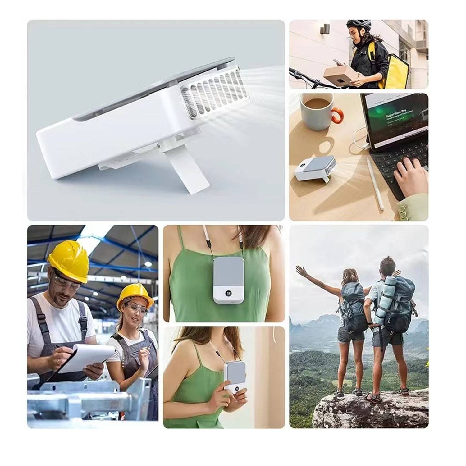 Andwing Portable Neck Fan Rechargeable 5