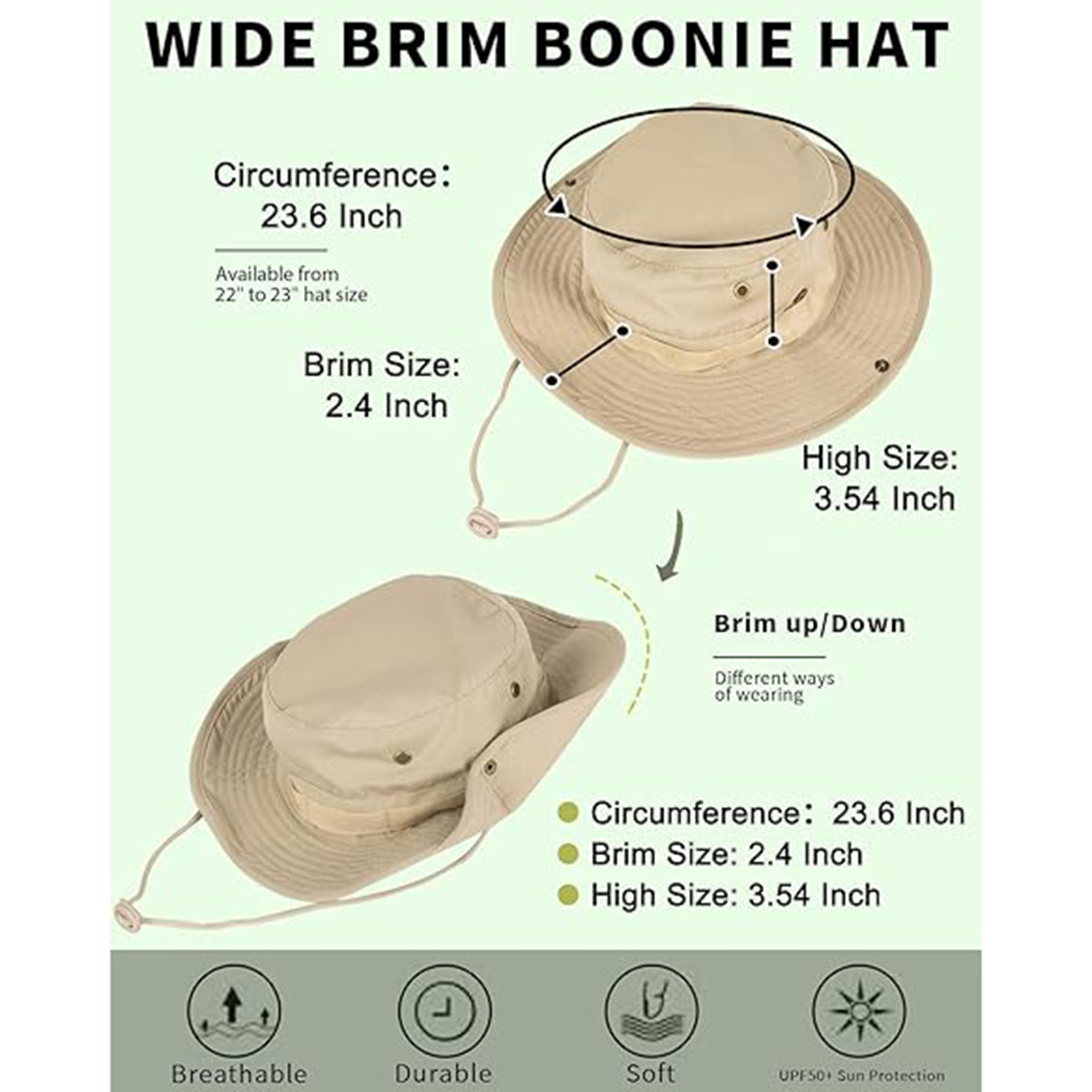 Men's and Women's Sun Hats and Fisherman Hats 8