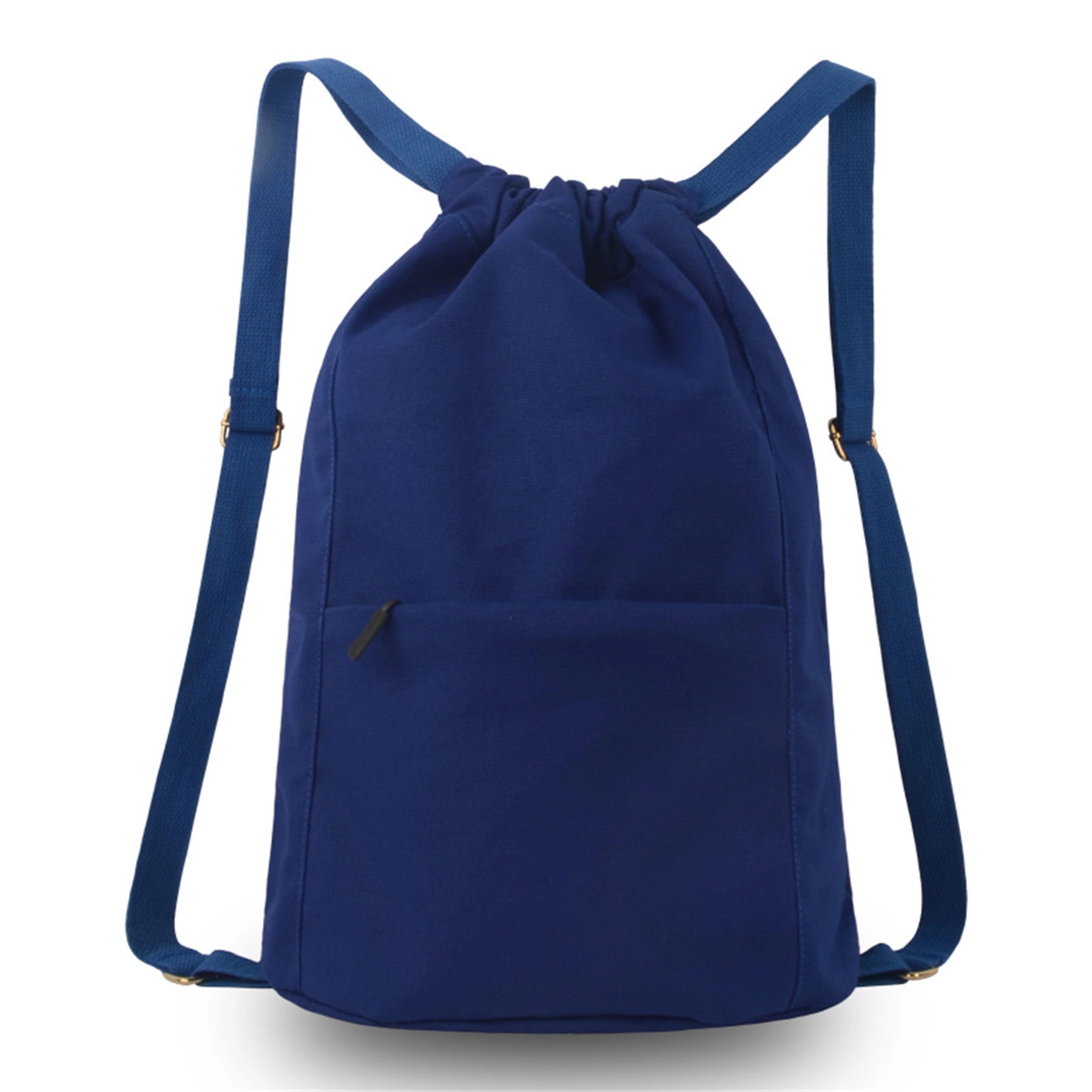 Canvas backpacks with Adjustable Strap&Zipper Pocket 14