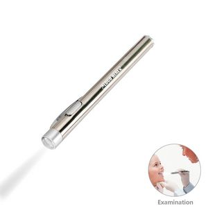 Durable Stainless Steel LED Flashlight With Clip 9