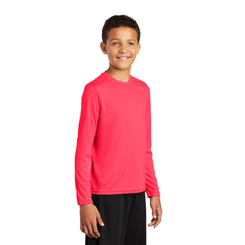Sport-Tek Youth Long Sleeve PosiCharge Competitor Tee. 31