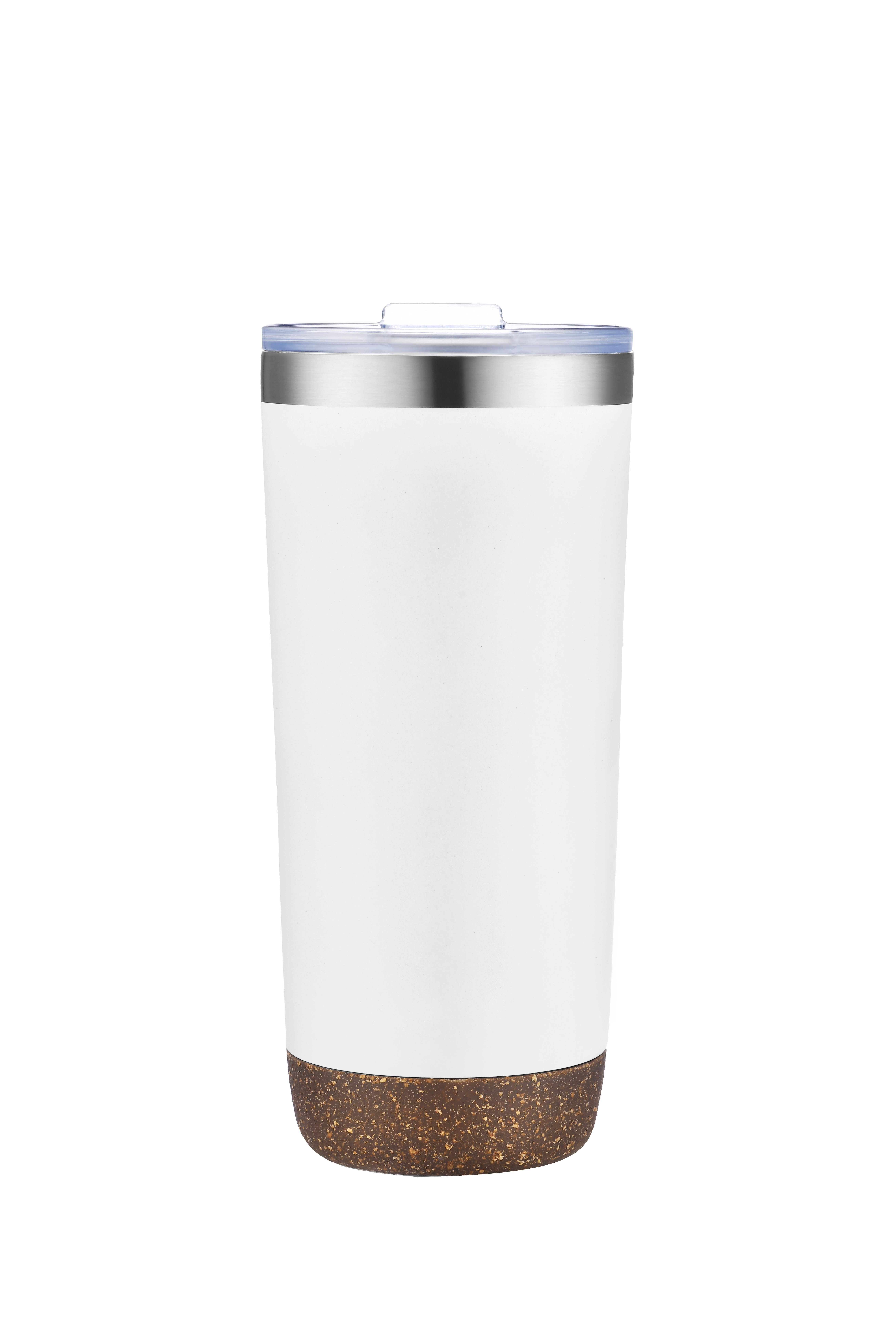 Endura 22 oz White Stainless Steel Bottle, custom water bottle with logo imprint 2