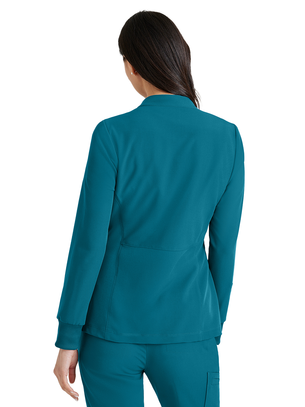 Barco Unify - Women's Three-Pocket Zip-Up Team Warm-Up Scrub Jacket 2