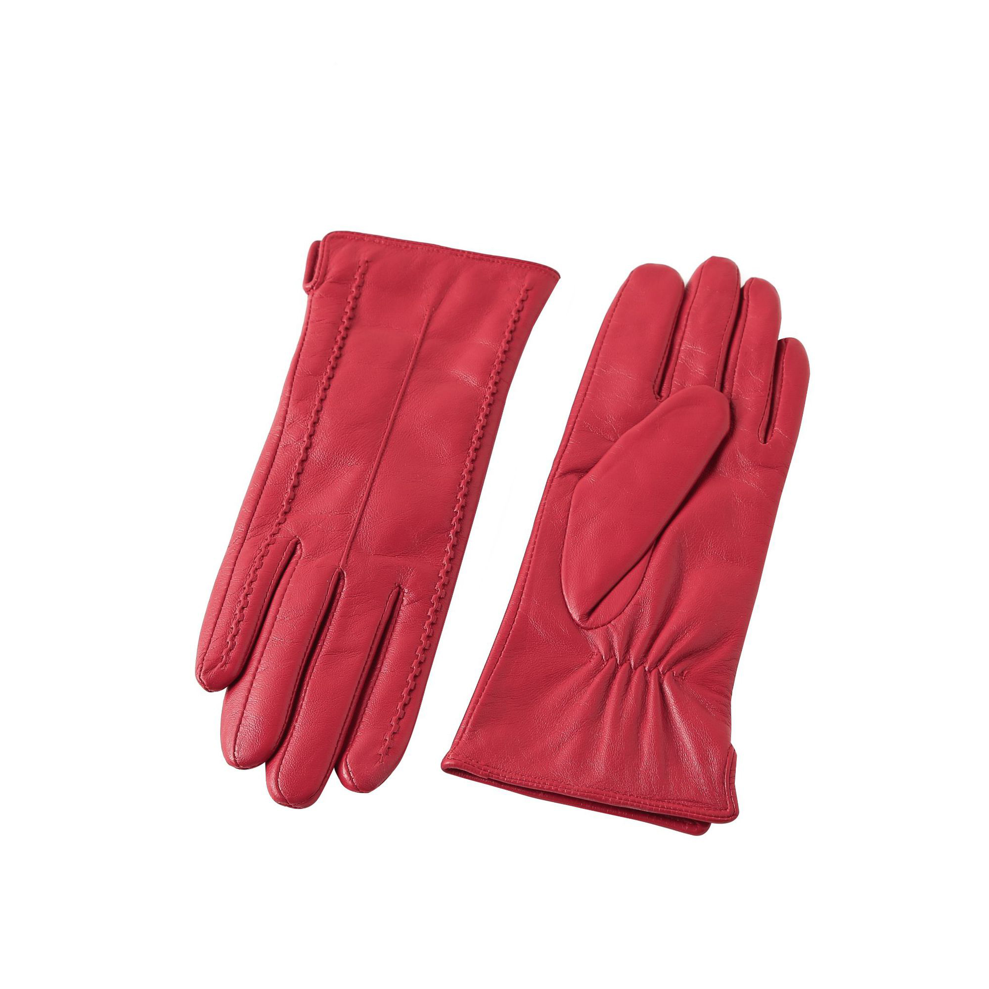 Soft Winter PU Leather Glove For Women 9.9" x 4" x 0.2" 10