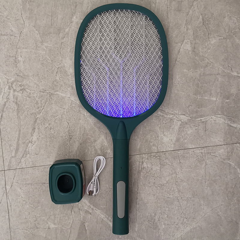 Household Dual-purpose Electric Mosquito Swatter Mosquito Killer USB Charging 1