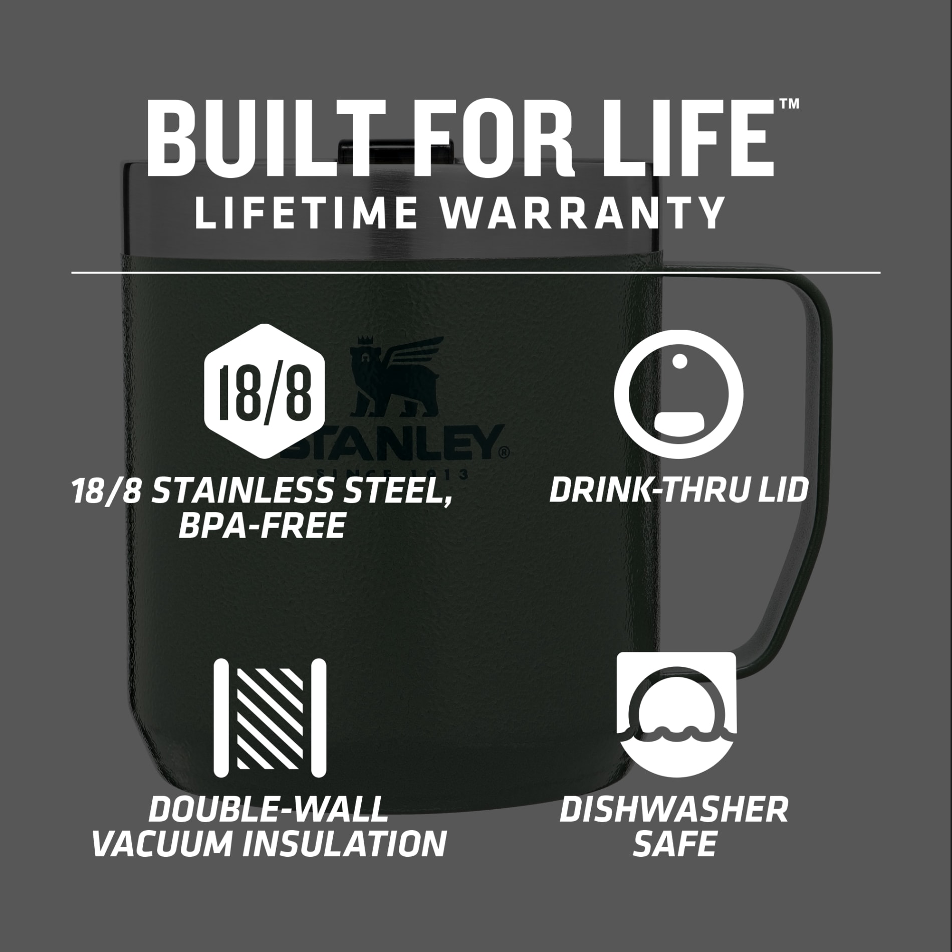 Stanley Everyday Camp Mug 12oz 21