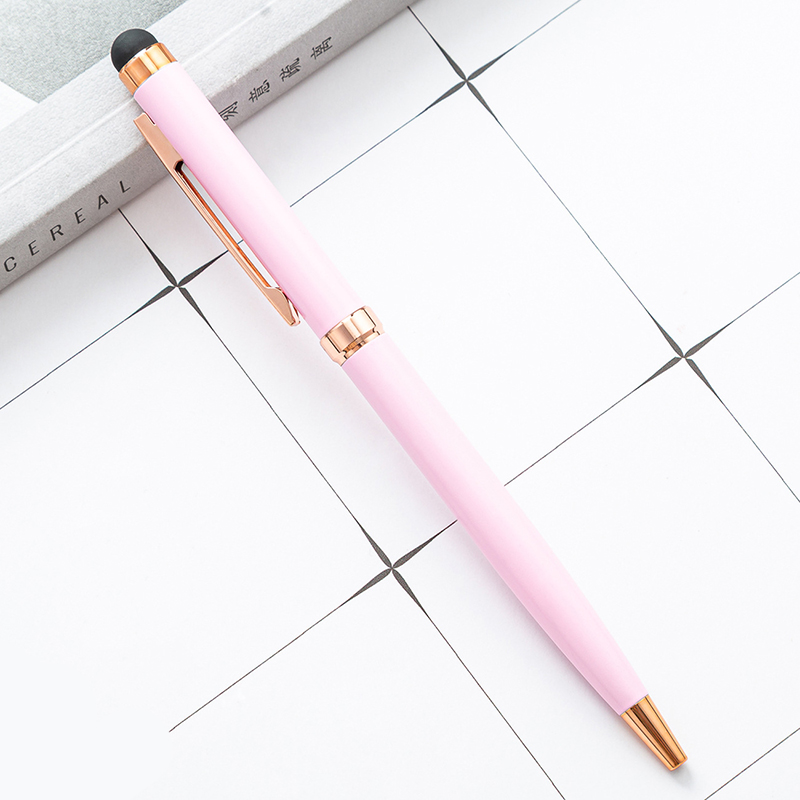 Twist Action Ballpoint Pen w/ Touchscreen Stylus 2