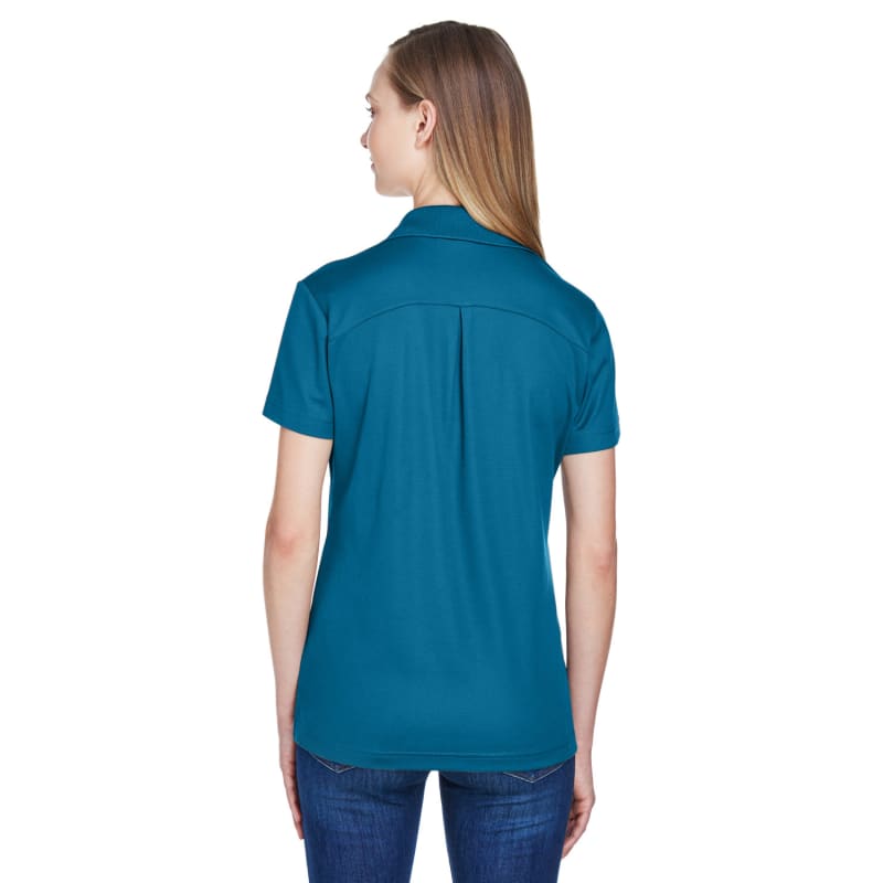 Devon & Jones CrownLux Performance™ Ladies' Plaited Polo 19