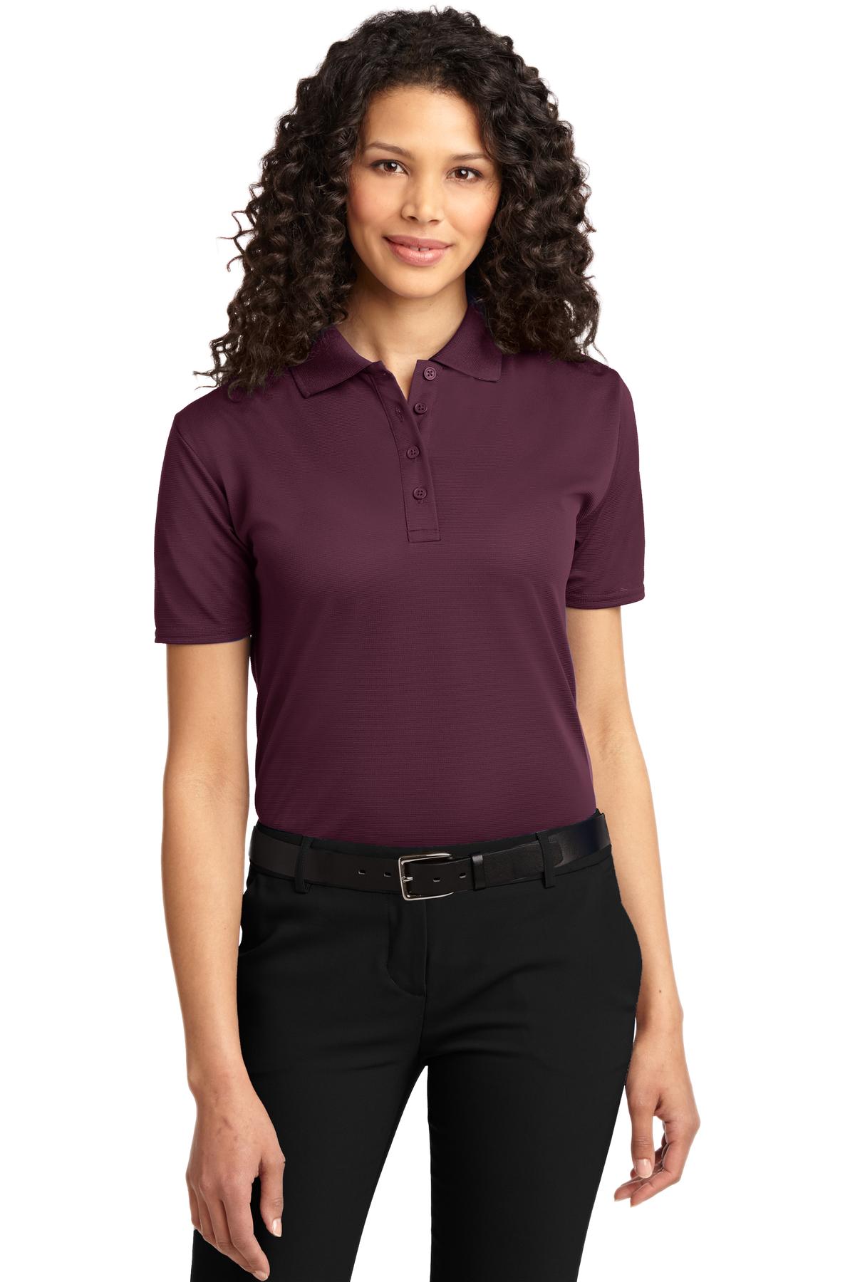 Port Authority Women's Dry Zone Ottoman Polo. L525 7
