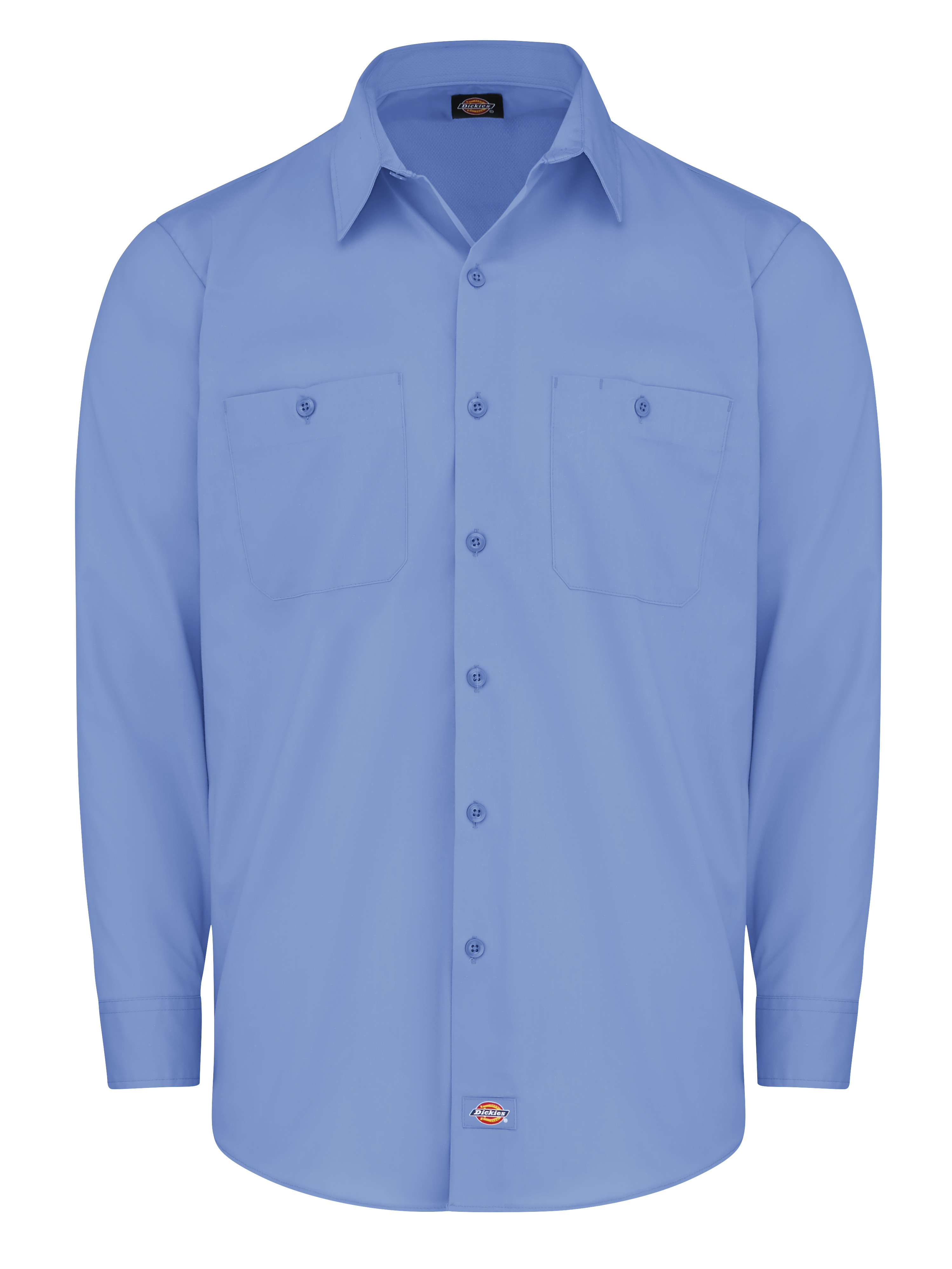Dickies® Men's Industrial WorkTech Ventilated Long-Sleeve Work Shirt With Cooling Mesh 5